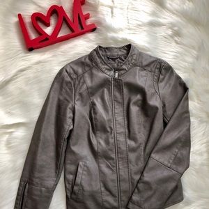 kaari blue leather jacket